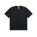 Blanko T-Shirt aus Baumwolle, Unisex, personaliserbar - Black