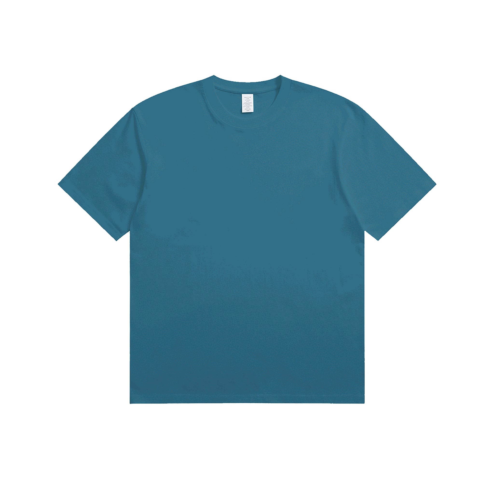 Blanko T-Shirt aus Baumwolle, Unisex, personaliserbar - Blue2