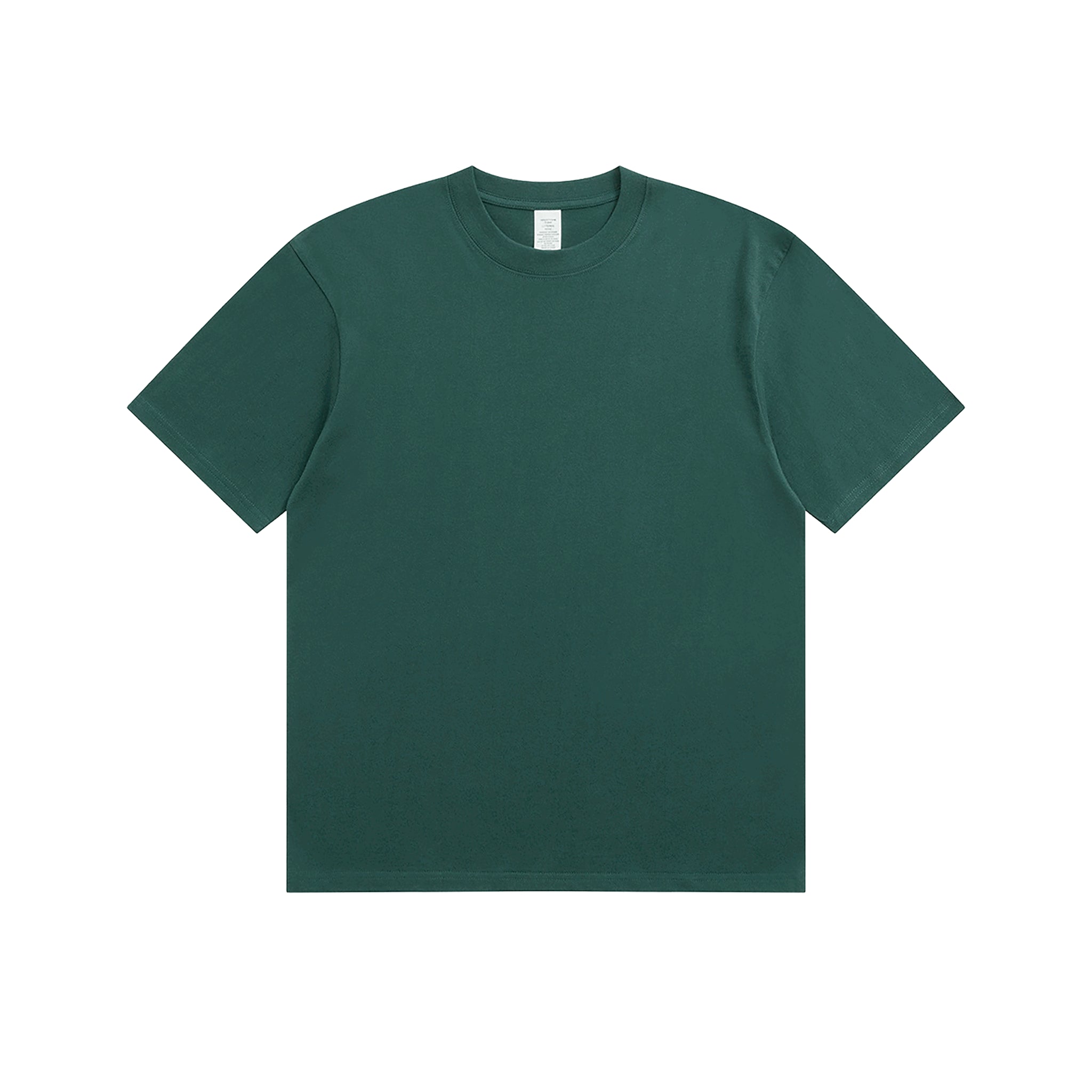 Blanko T-Shirt aus Baumwolle, Unisex, personaliserbar - Green1