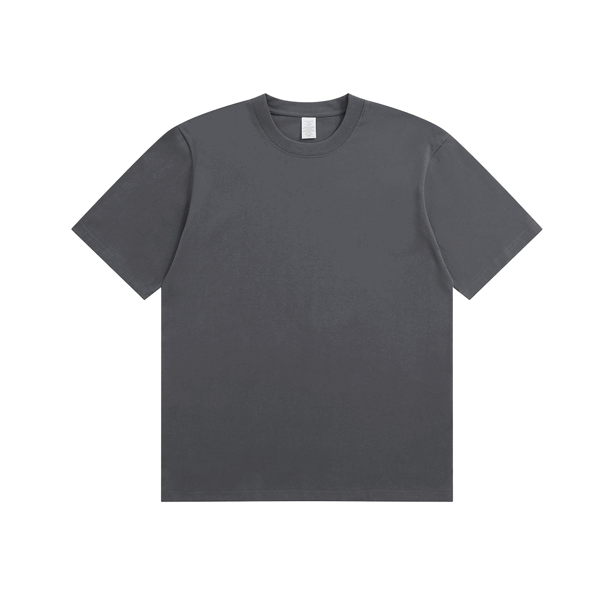Blanko T-Shirt aus Baumwolle, Unisex, personaliserbar - Grey1