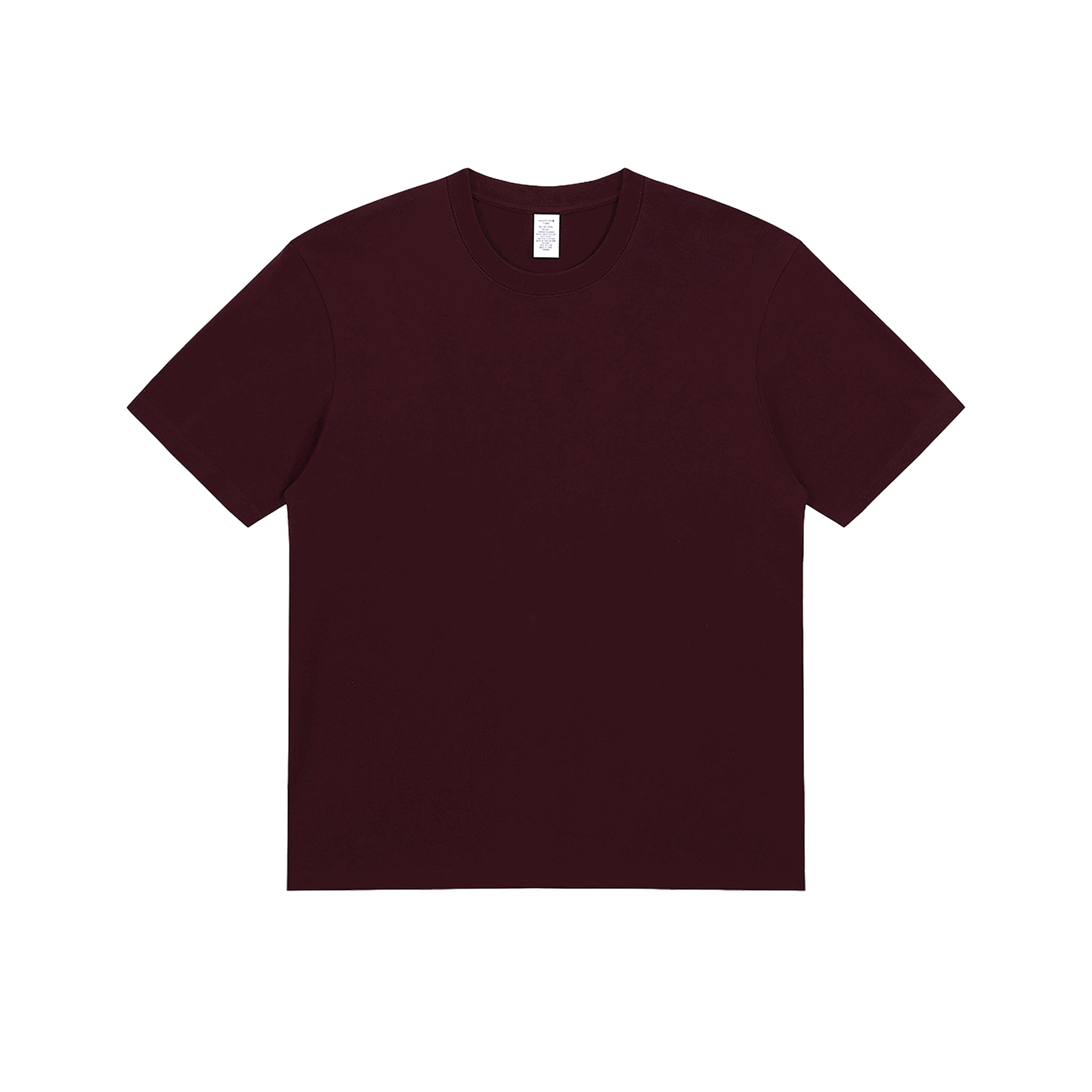 Blanko T-Shirt aus Baumwolle, Unisex, personaliserbar - Red1