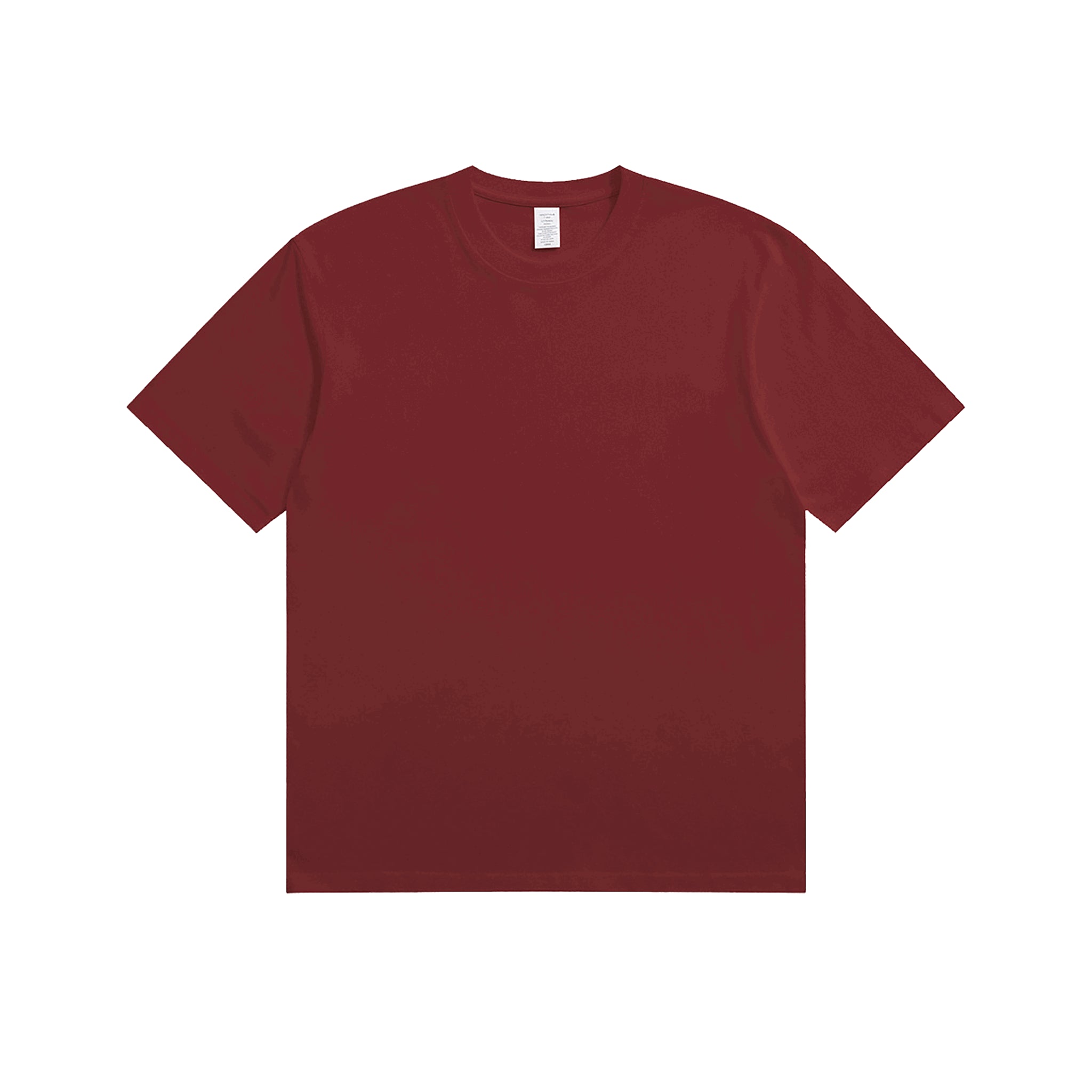 Blanko T-Shirt aus Baumwolle, Unisex, personaliserbar - Red2