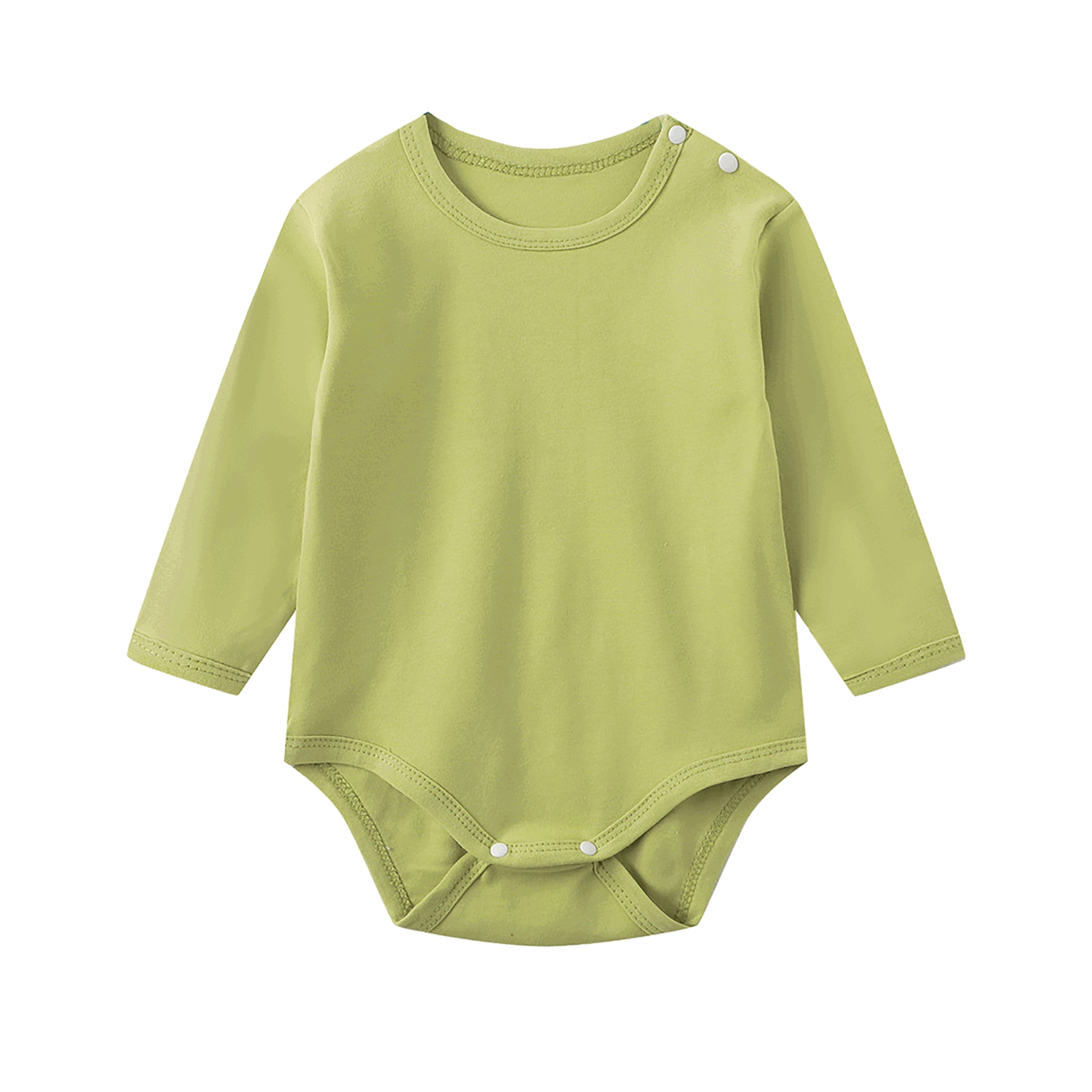 Blanko Baby-Body aus Baumwolle, personaliserbar - Green