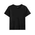 Blanko Kinder-T-Shirt aus Baumwolle, personaliserbar - Black