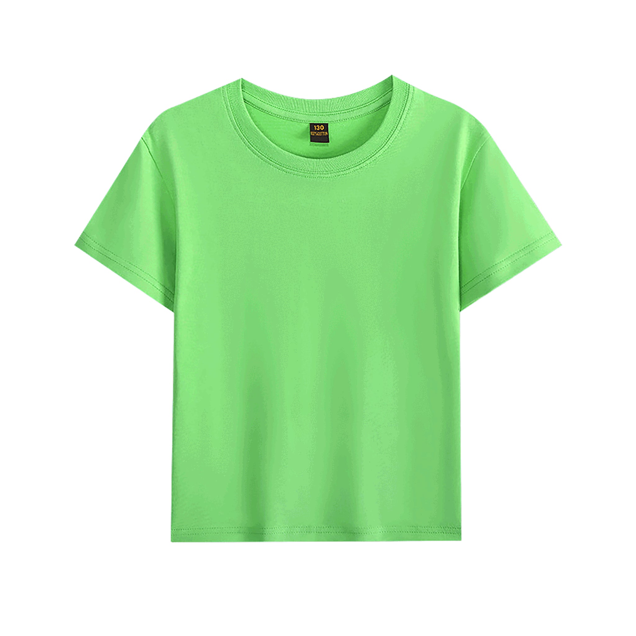 Blanko Kinder-T-Shirt aus Baumwolle, personaliserbar - Green2