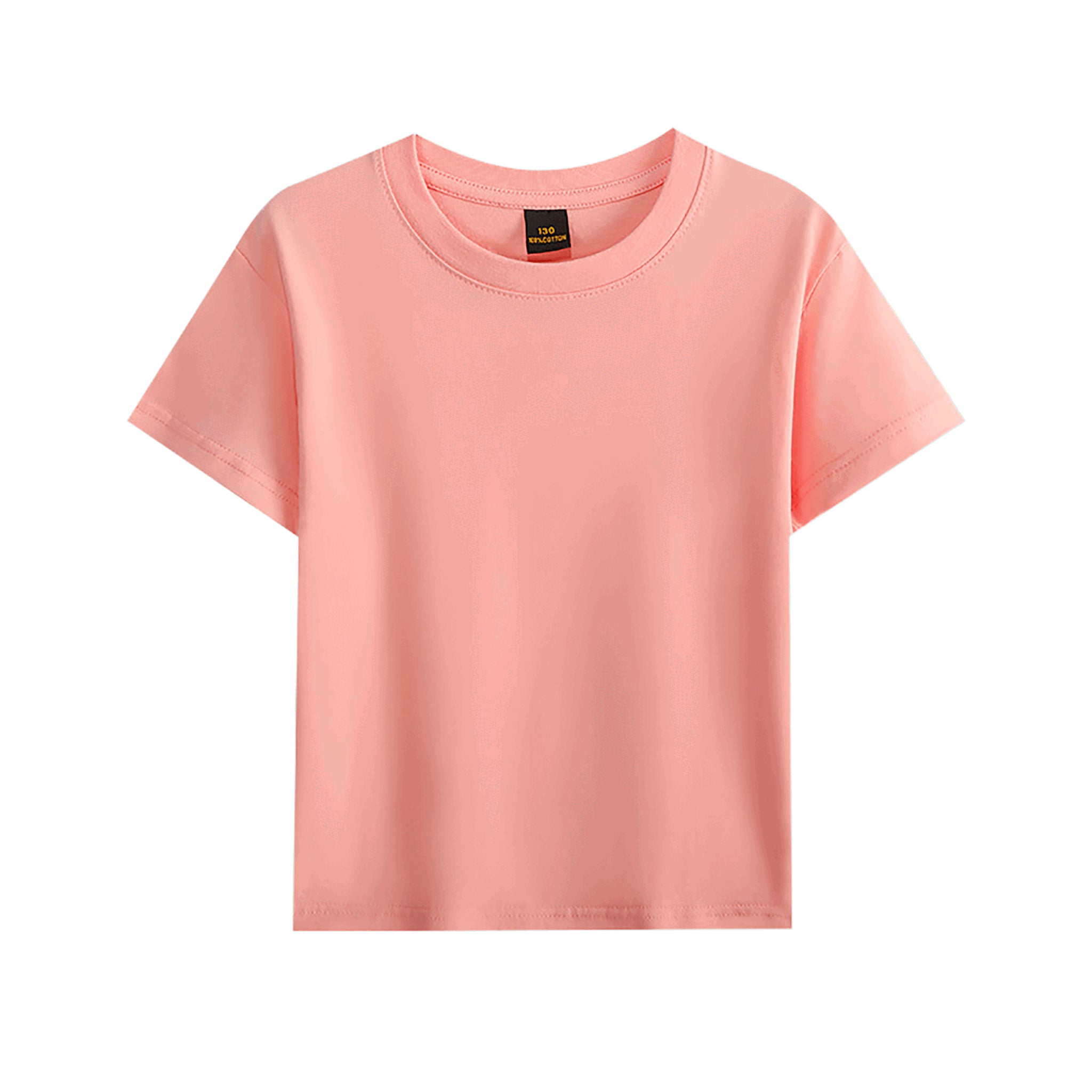 Blanko Kinder-T-Shirt aus Baumwolle, personaliserbar - Pink