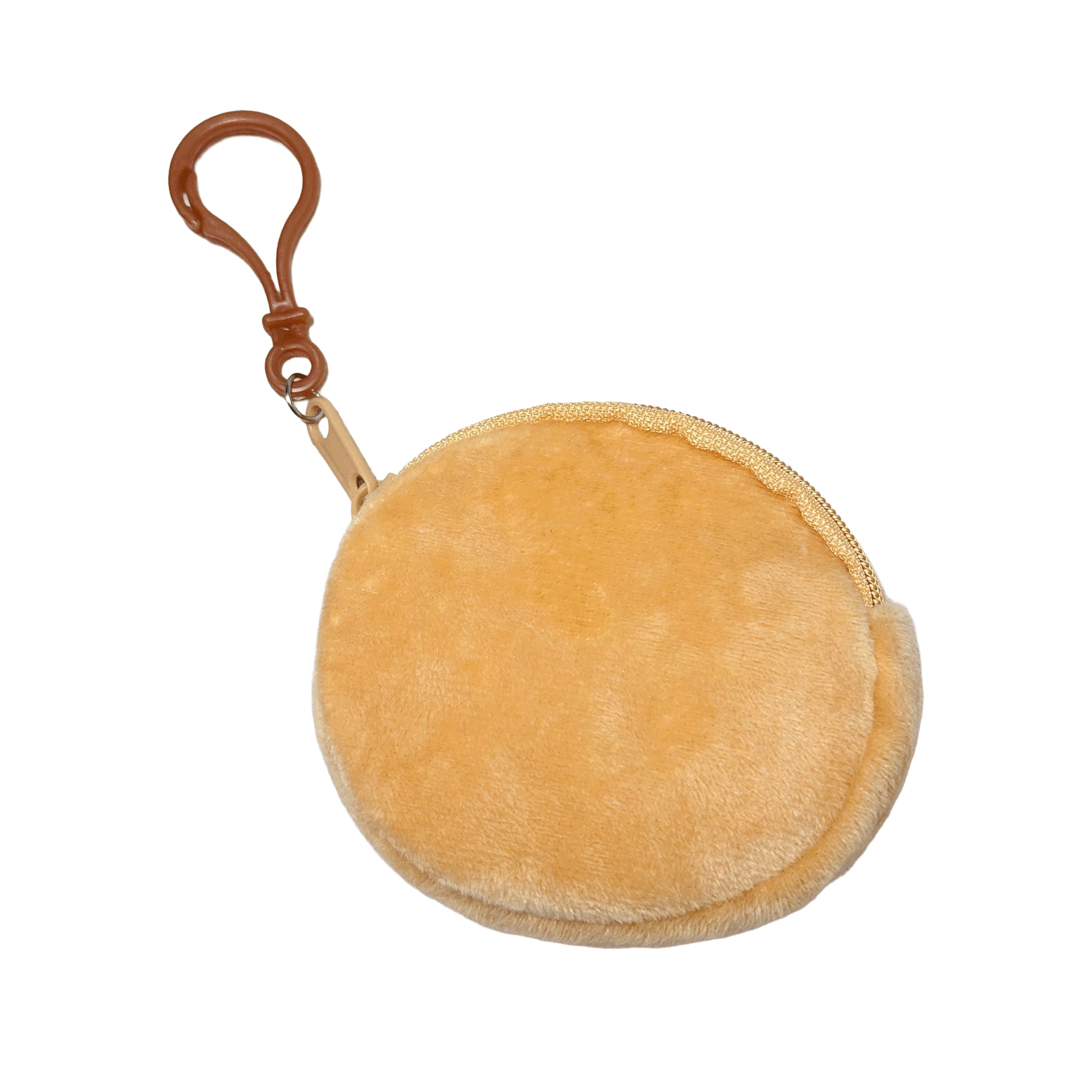 Blanko Mini-Etui aus Canvas, personaliserbar - Coffee
