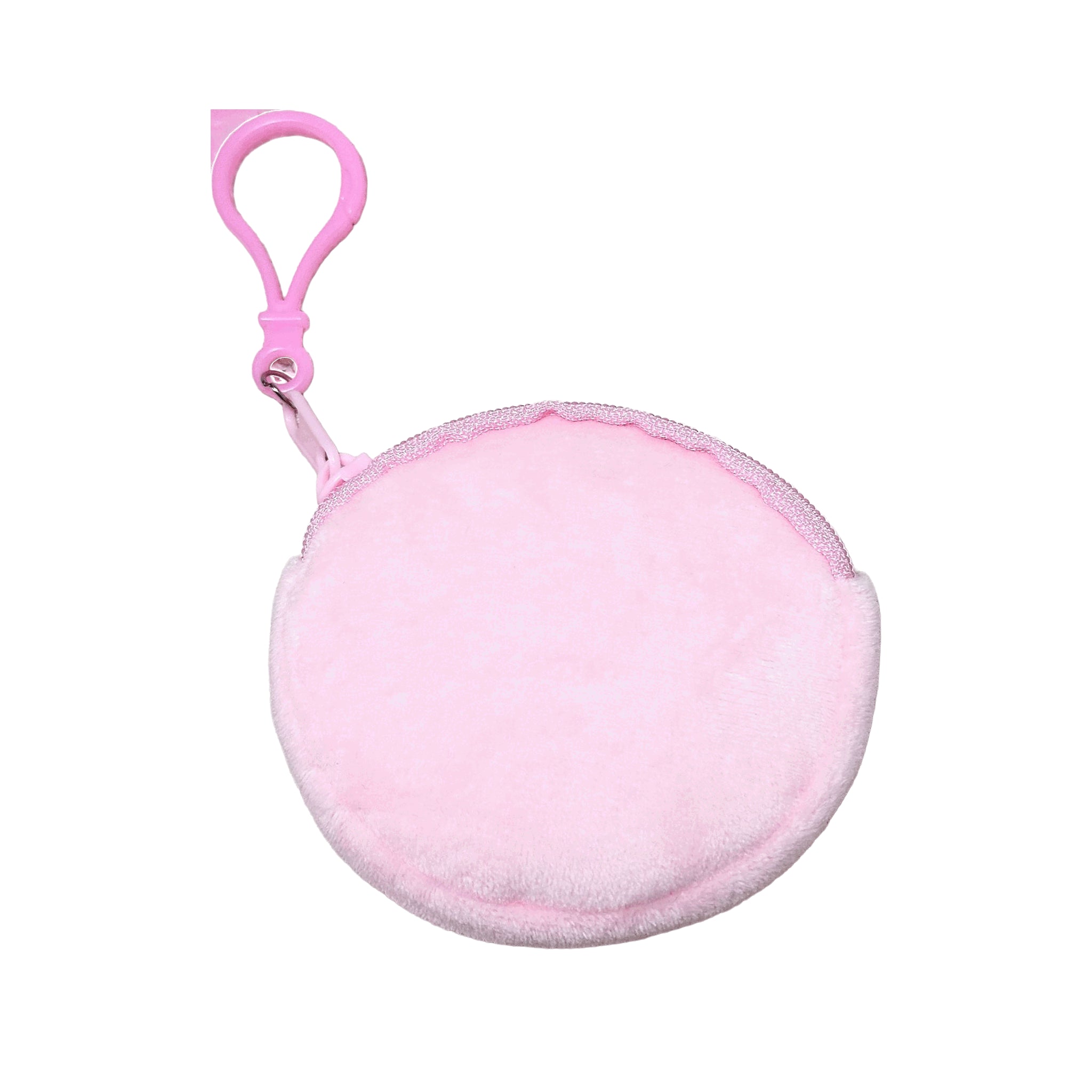 Blanko Mini-Etui aus Canvas, personaliserbar - Pink