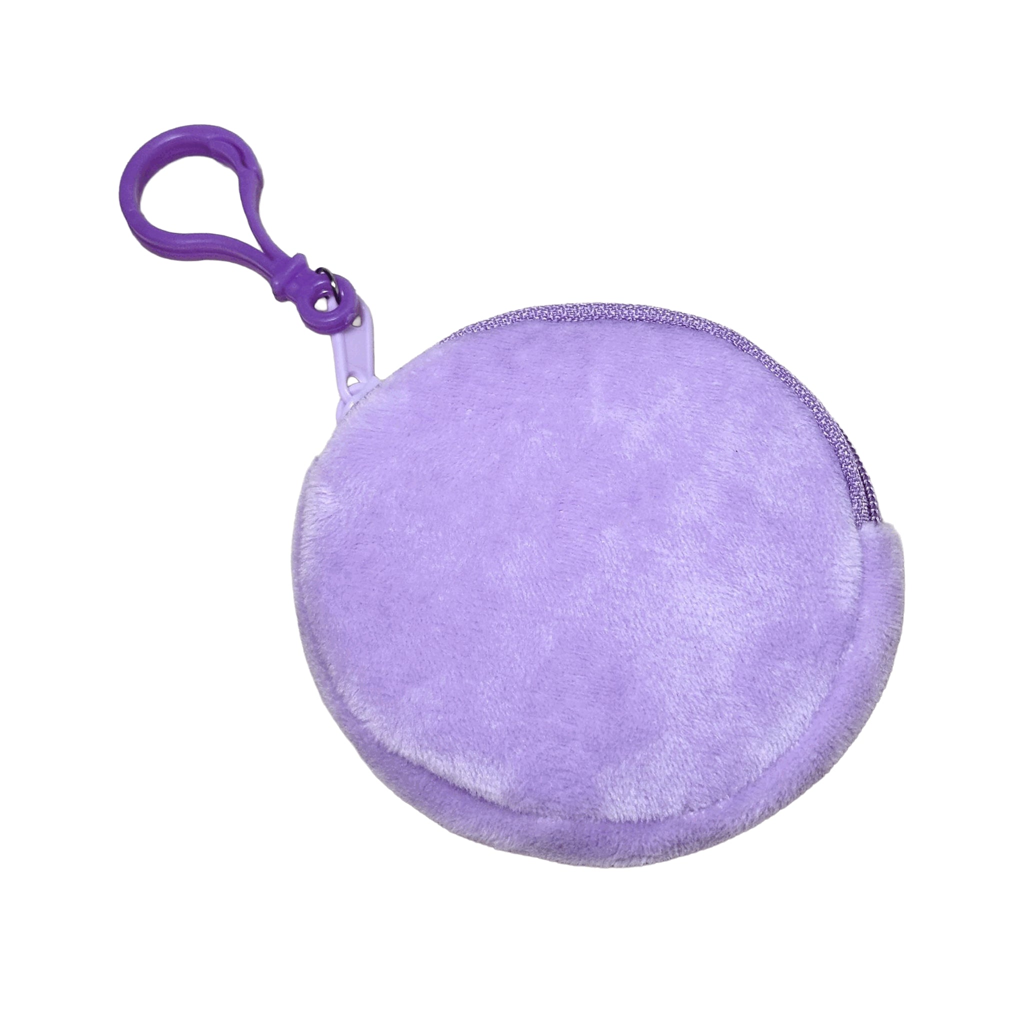 Blanko Mini-Etui aus Canvas, personaliserbar - Purple